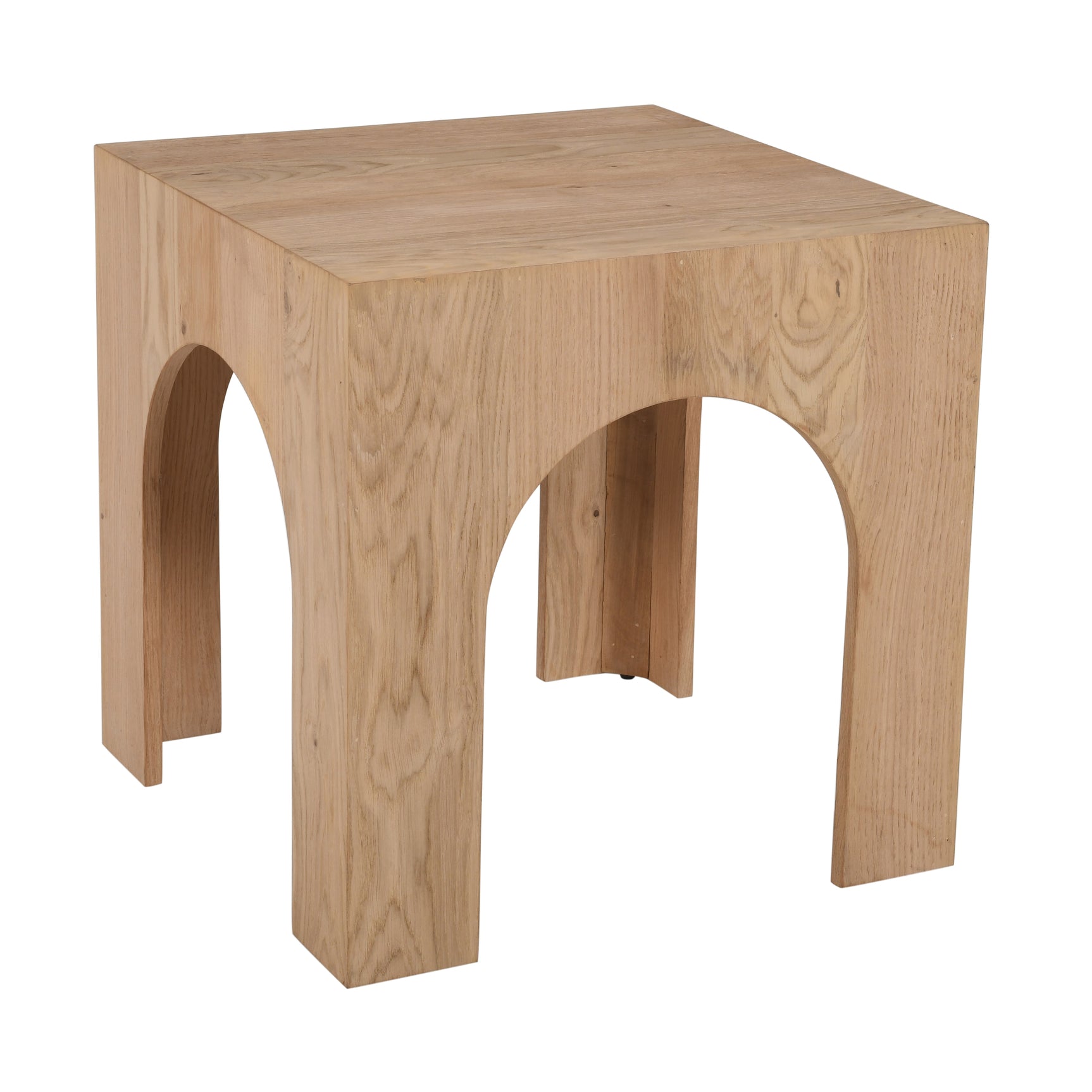 Archimedes Natural End Table - Ornate Home