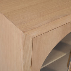 Archimedes Natural Oak 60 Console - Ornate Home