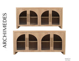 Archimedes Natural Oak 60 Console - Ornate Home