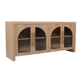 Archimedes Natural Oak 60 Console - Ornate Home
