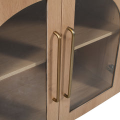 Archimedes Natural Oak 70 Console - Ornate Home