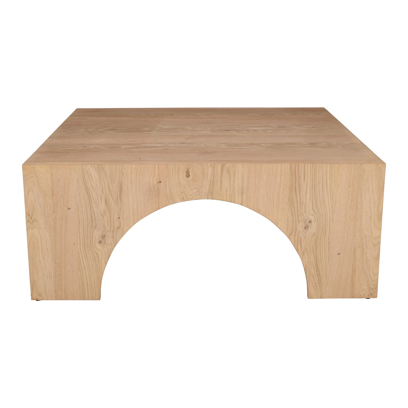 Archimedes Natural Square Cocktail Table - Ornate Home