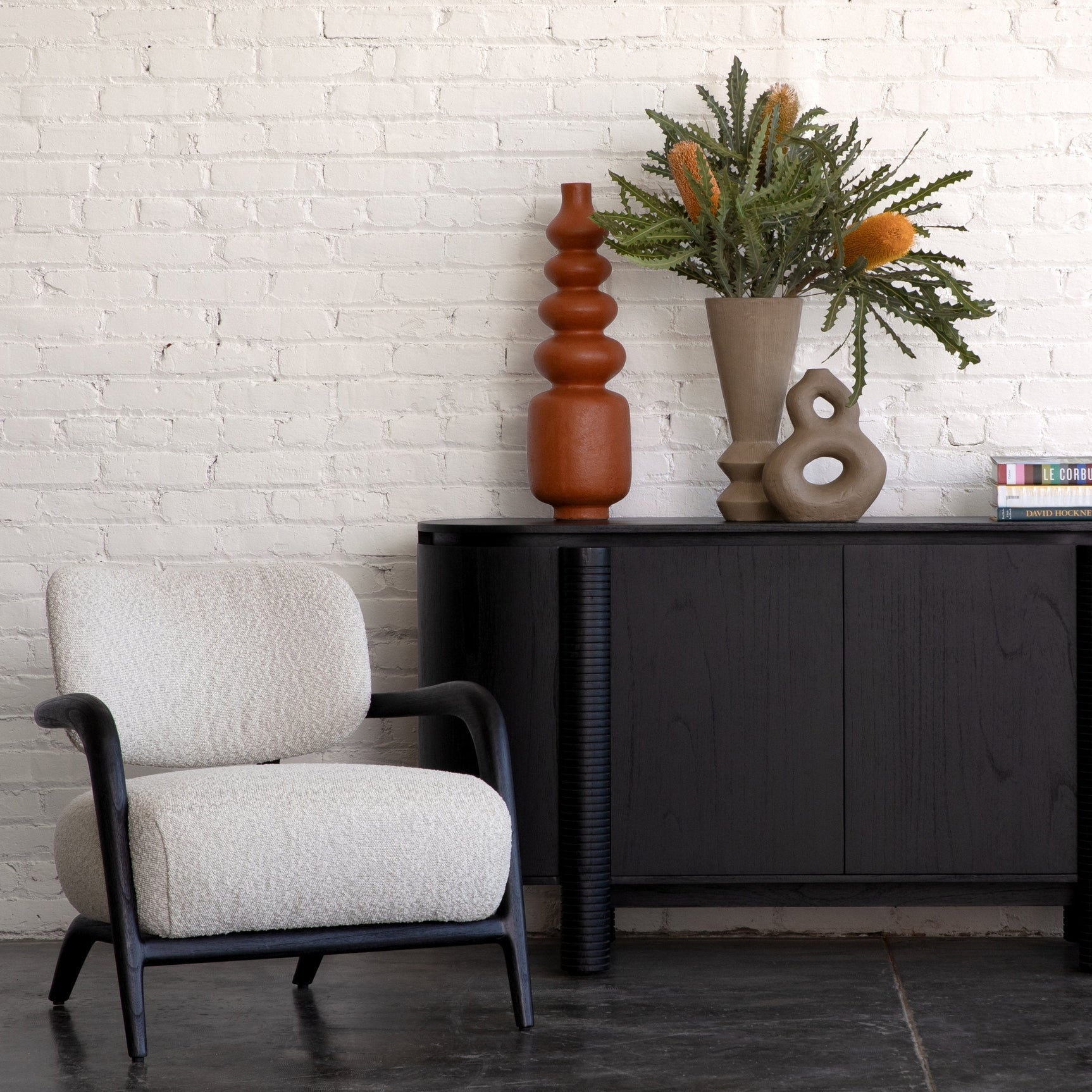 Arcona Ivory Occasional Chair - Ornate Home