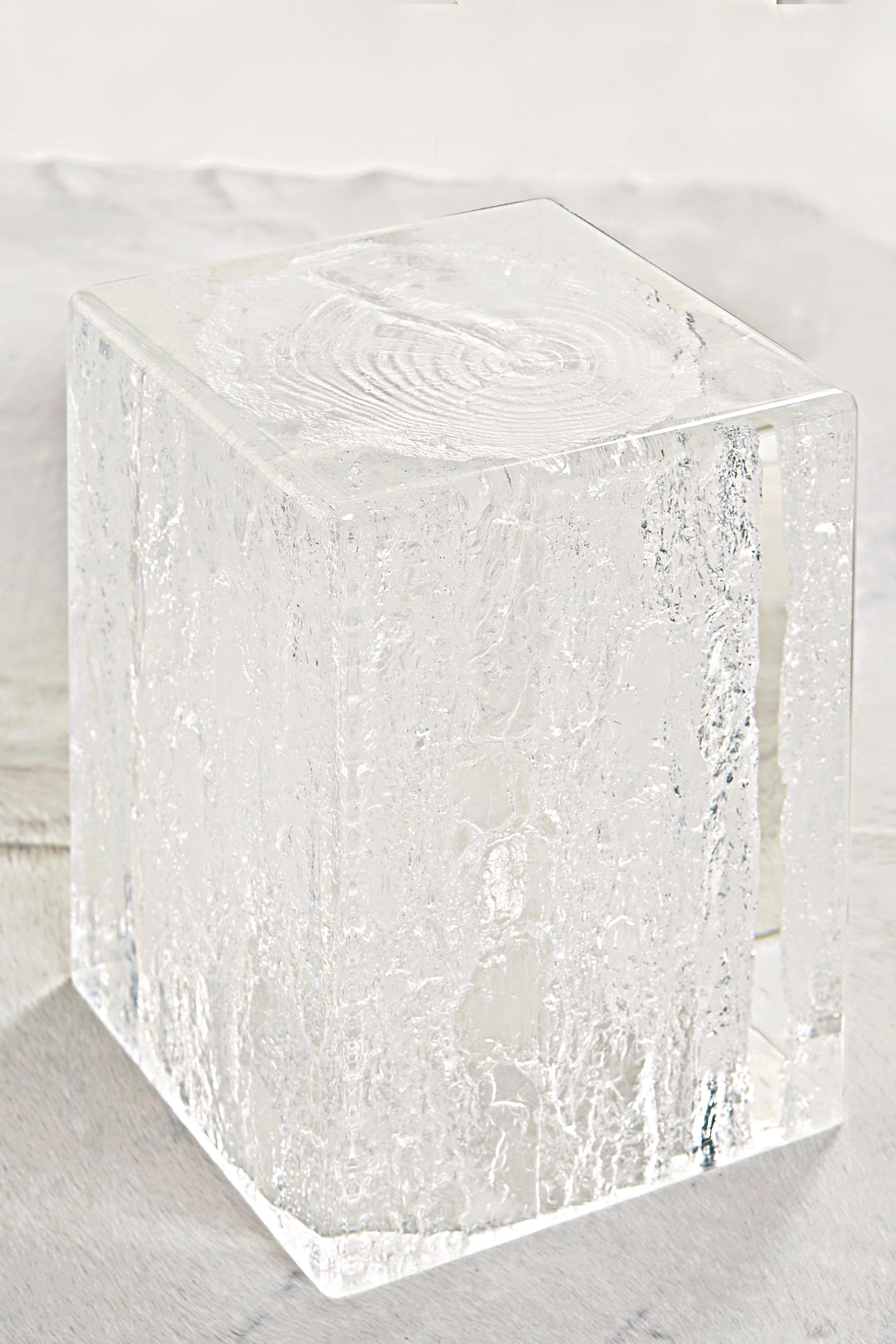 Arctic Arctic/Ice Grey Accent Table - Ornate Home