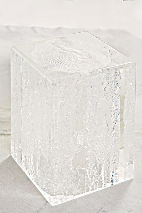 Arctic Arctic/Ice Grey Accent Table - Ornate Home