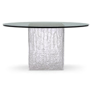 Arctic Clear/Acrylic Dining Table - Ornate Home