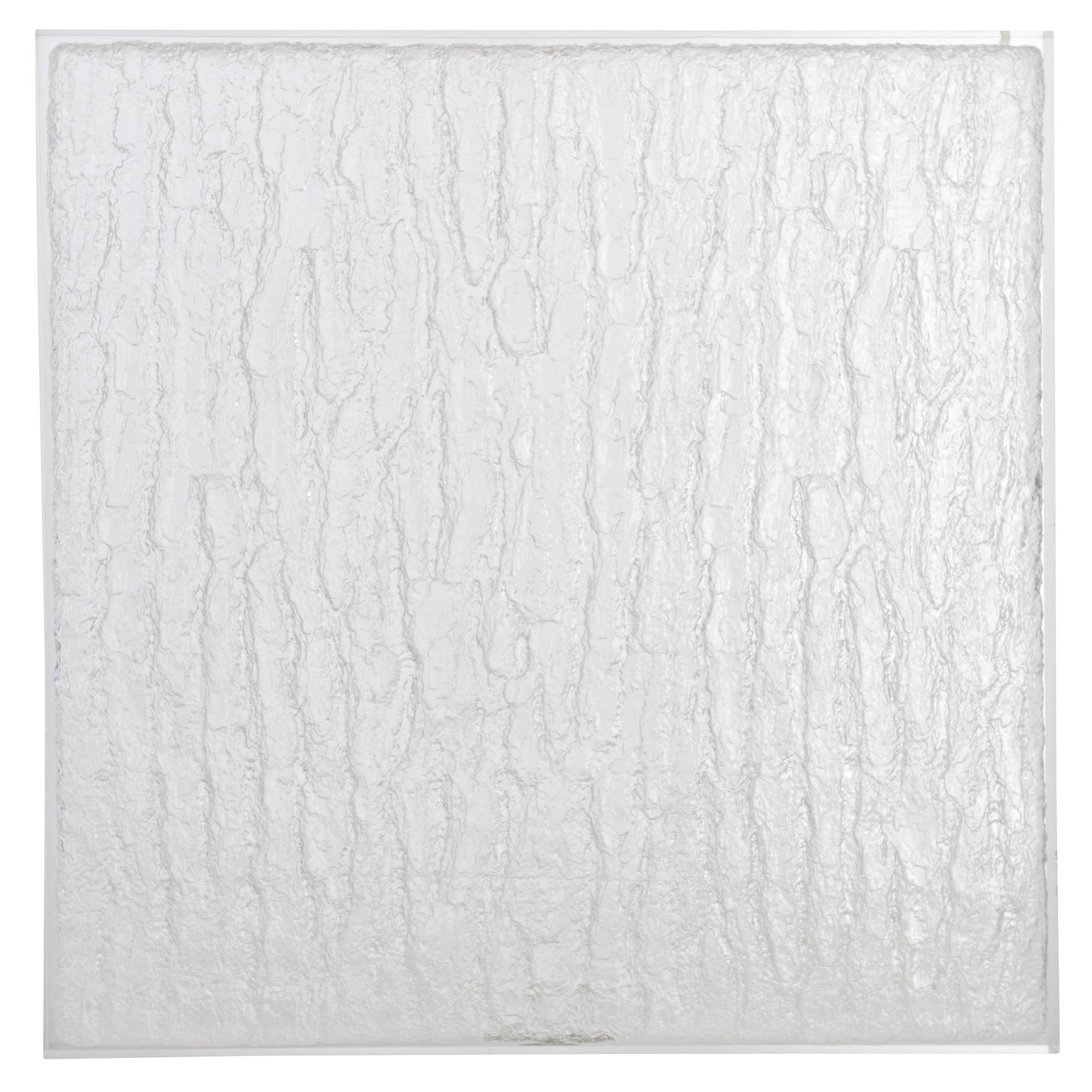 Arctic Ice Acrylic/Polished Stainless Steel Cocktail Table - Ornate Home