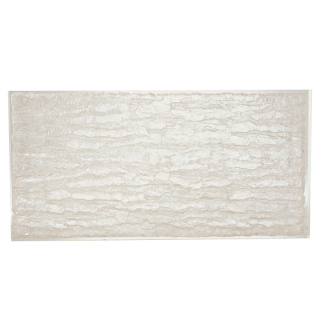 Arctic Ice Acrylic/Polished Stainless Steel Cocktail Table - Ornate Home