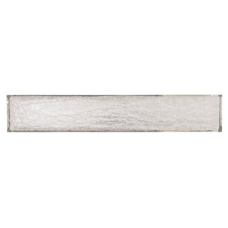 Arctic Ice/Polished Stainless Steel Console Table - Ornate Home