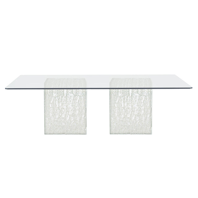 Arctic White Dining Table - Ornate Home