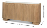Arcus Brown Sideboard - Ornate Home