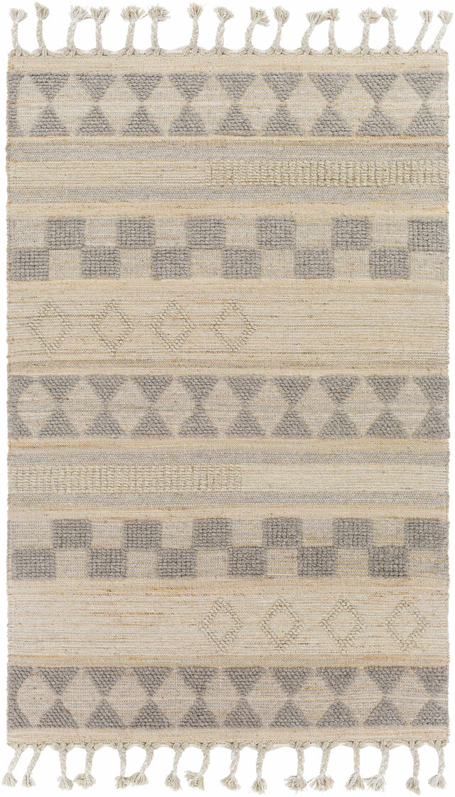 Ardee Totem Jute&Wool Blend Rug - Clearance - Ornate Home