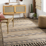 Ardee Totem Jute&Wool Blend Rug - Clearance - Ornate Home