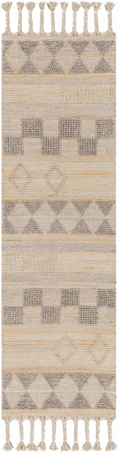 Ardee Totem Jute&Wool Blend Rug - Clearance - Ornate Home