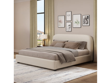Arden Beige Eastern King Bed - Ornate Home