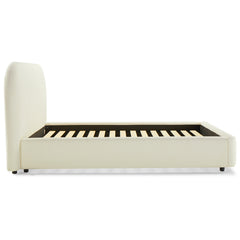 Arden Beige Queen Bed - Ornate Home