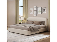 Arden Beige Queen Bed - Ornate Home