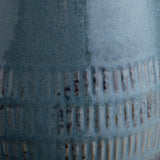 Arden Blue 2 Piece Ceramic Vases - Ornate Home