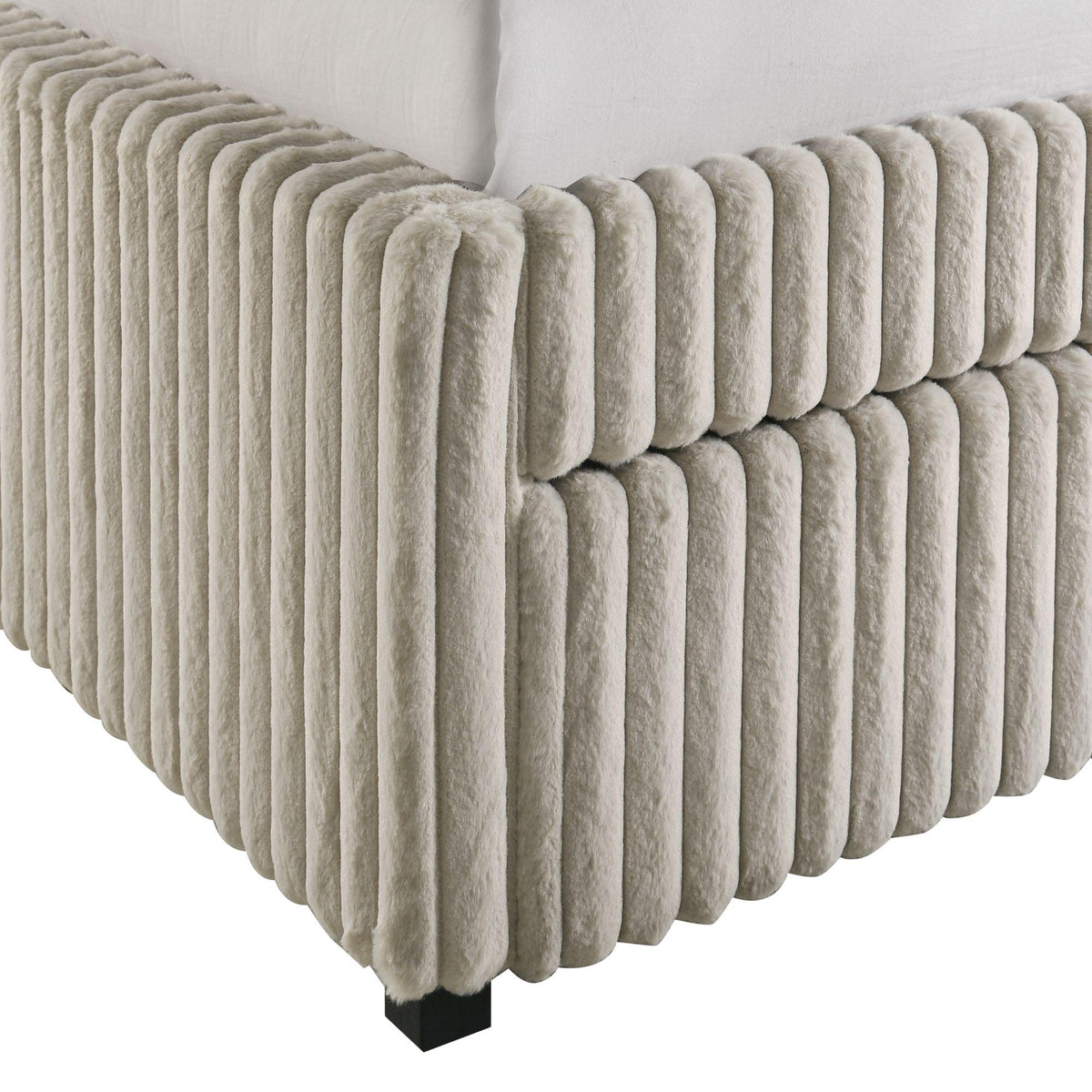 Arden Corduroy Beige Twin Daybed with Trundle - Ornate Home