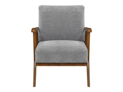 Arden Gray Accent Chair - Ornate Home