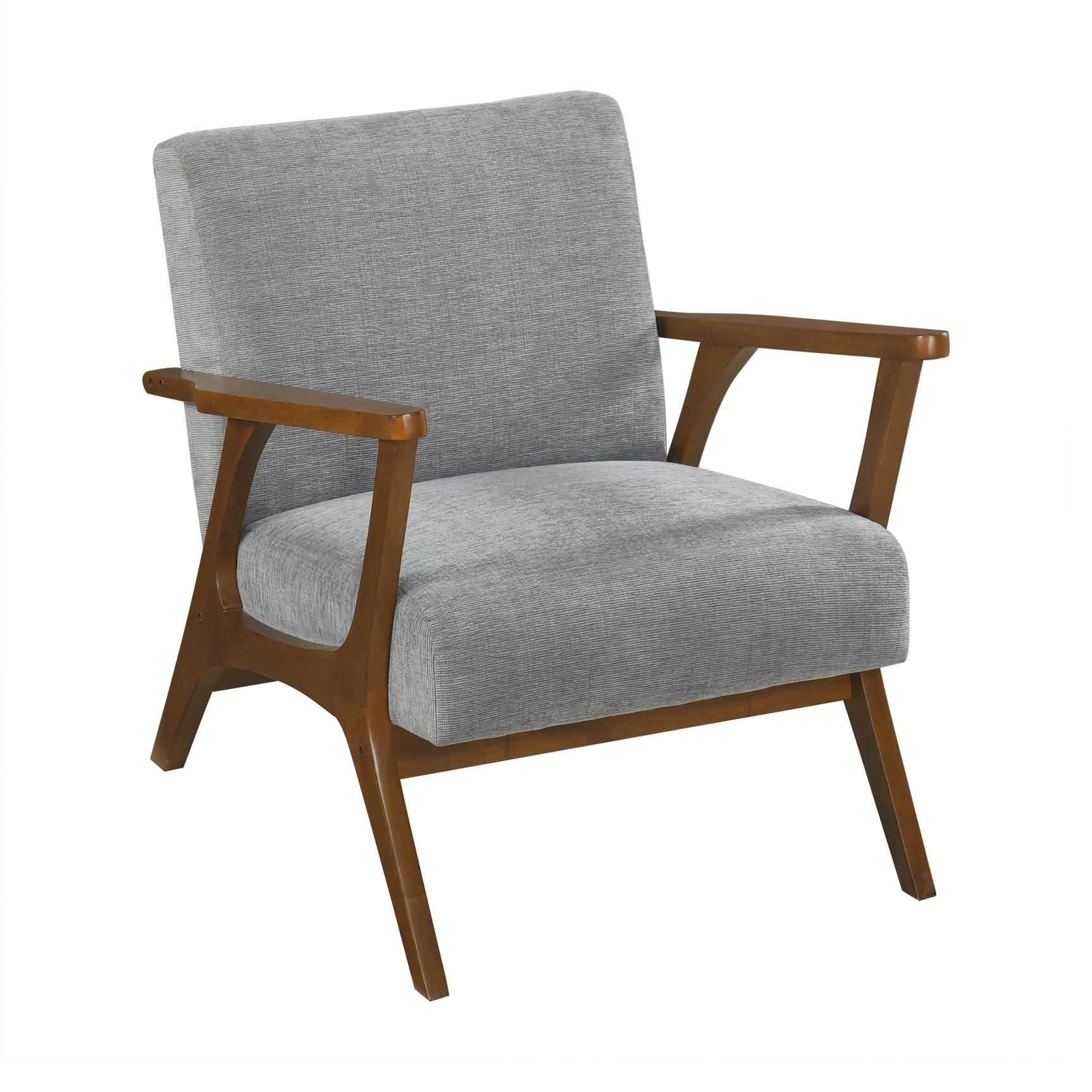 Arden Gray Accent Chair - Ornate Home