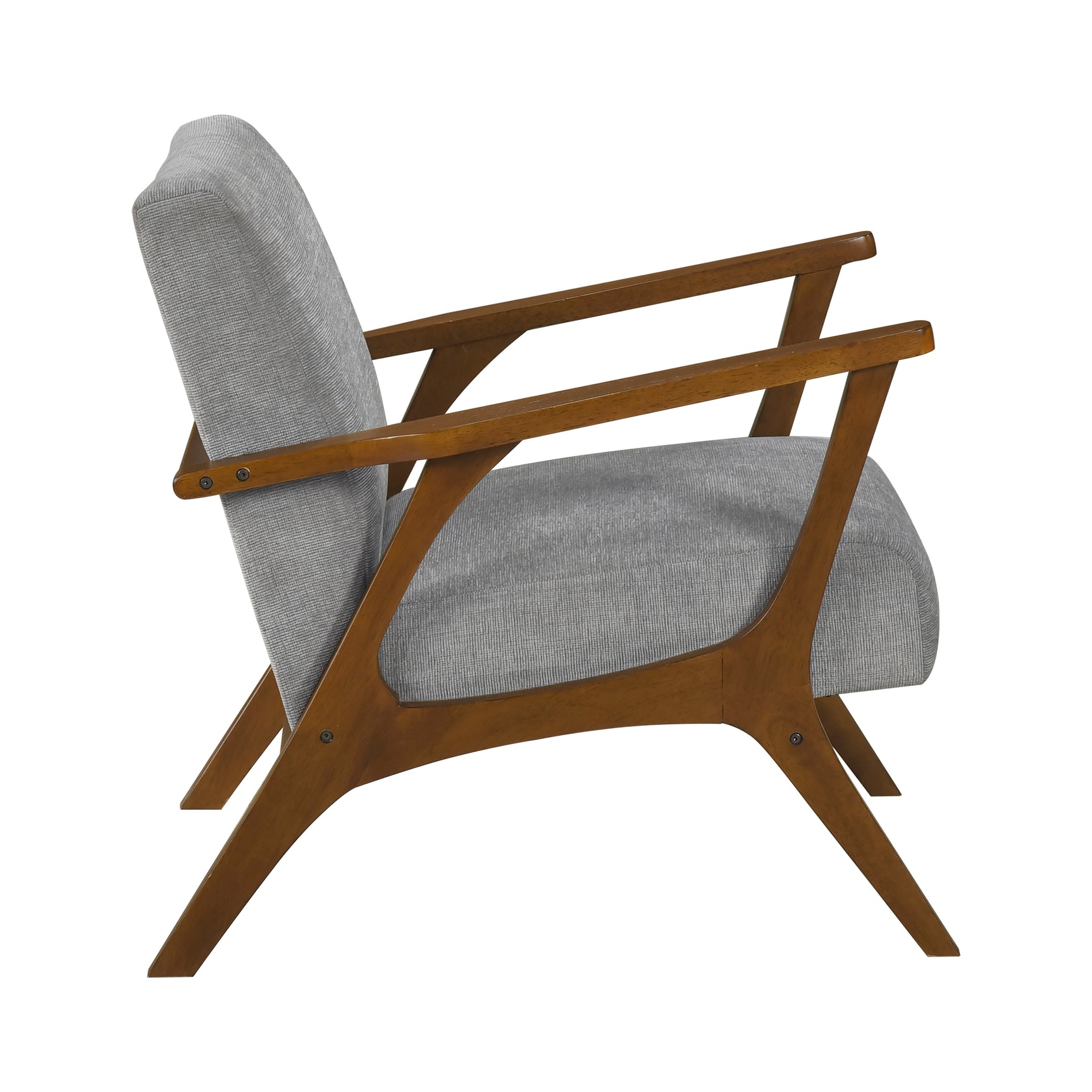 Arden Gray Accent Chair - Ornate Home