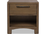 Arden Tavern Brown 1-Drawer Nightstand - Ornate Home