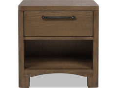Arden Tavern Brown 1-Drawer Nightstand - Ornate Home