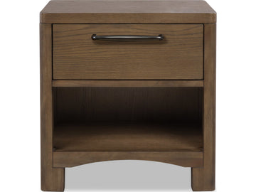 Arden Tavern Brown 1-Drawer Nightstand - Ornate Home