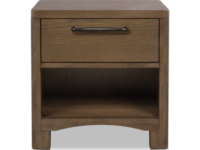 Arden Tavern Brown 1-Drawer Nightstand - Ornate Home