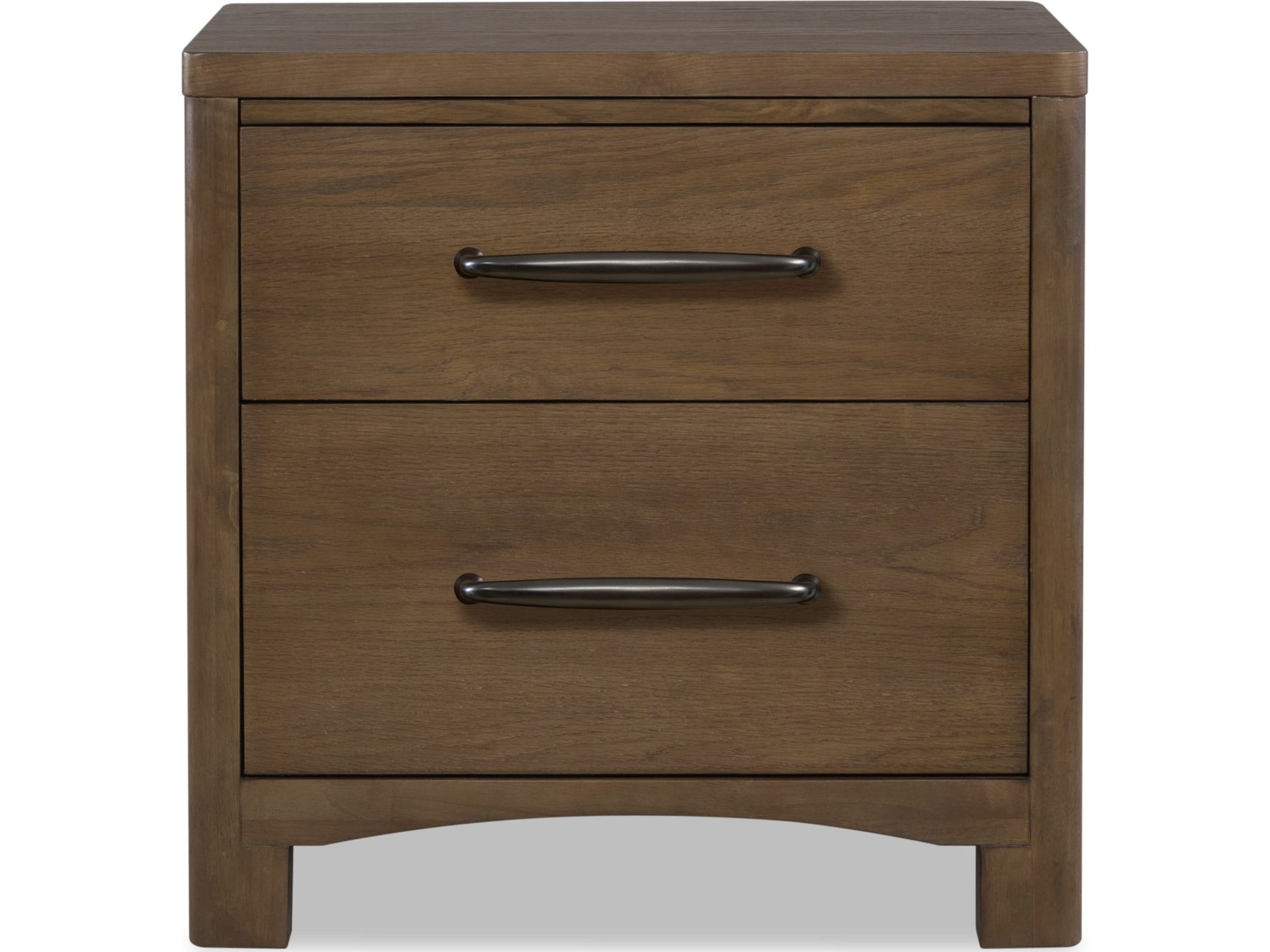 Arden Tavern Brown 2-Drawer Nightstand - Ornate Home