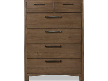 Arden Tavern Brown 6 Drawer Chest - Ornate Home