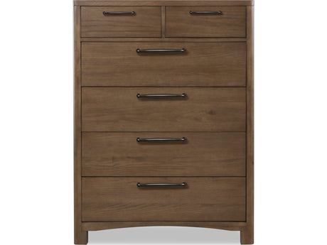 Arden Tavern Brown 6 Drawer Chest - Ornate Home