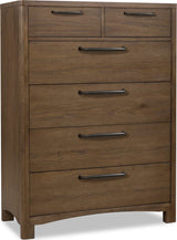 Arden Tavern Brown 6 Drawer Chest - Ornate Home
