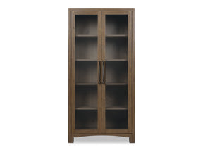Arden Tavern Brown Curio Cabinet - Ornate Home