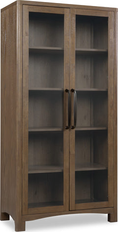 Arden Tavern Brown Curio Cabinet - Ornate Home