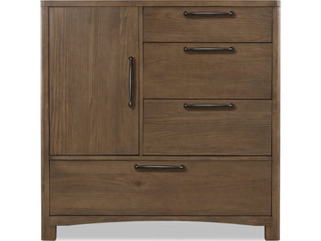 Arden Tavern Brown Door Chest - Ornate Home