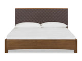 Arden Tavern Brown Queen Platform Bed - Ornate Home