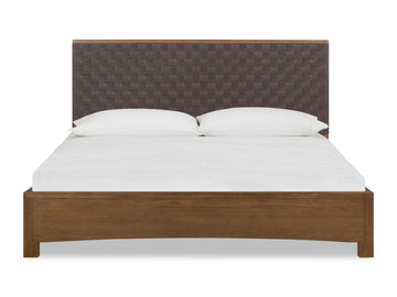 Arden Tavern Brown Queen Platform Bed - Ornate Home