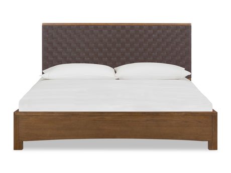 Arden Tavern Brown Queen Platform Bed - Ornate Home