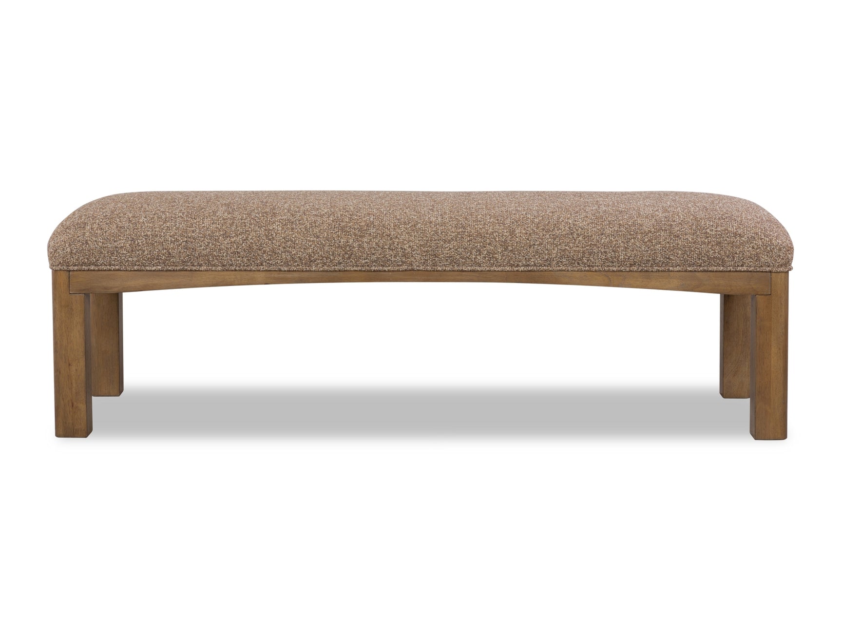Arden Tavern Brown Upholstered Bench - Ornate Home