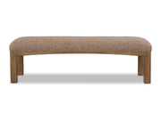 Arden Tavern Brown Upholstered Bench - Ornate Home