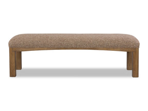 Arden Tavern Brown Upholstered Bench - Ornate Home