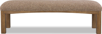 Arden Tavern Brown Upholstered Bench - Ornate Home