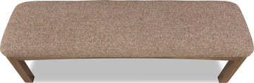 Arden Tavern Brown Upholstered Bench - Ornate Home