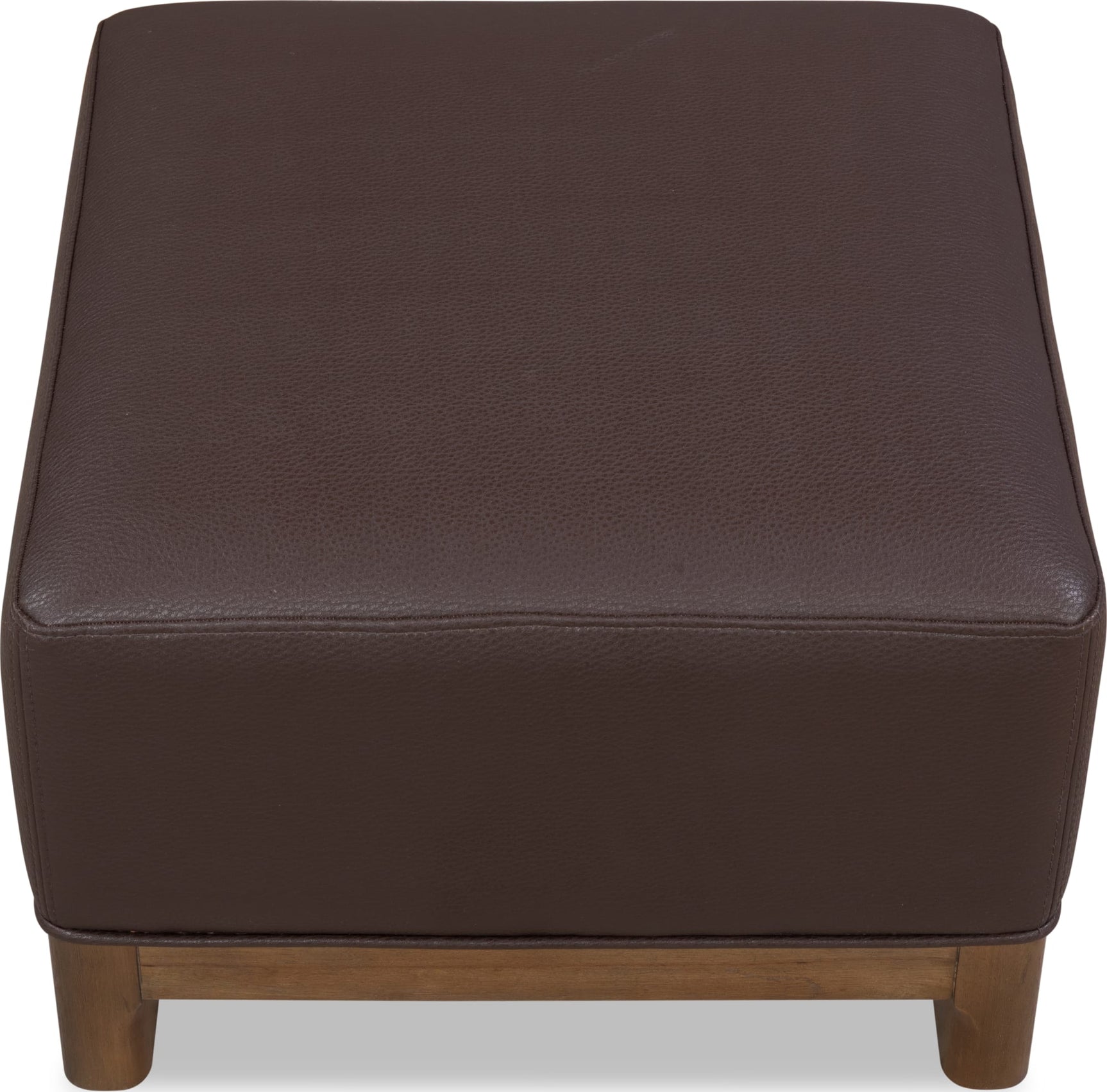 Arden Tavern Brown Upholstered Ottoman - Ornate Home