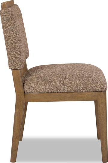 Arden Tavern Brown Upholstered Side Chair (Set of 2) - Ornate Home