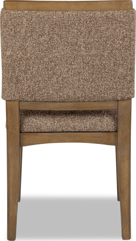 Arden Tavern Brown Upholstered Side Chair (Set of 2) - Ornate Home