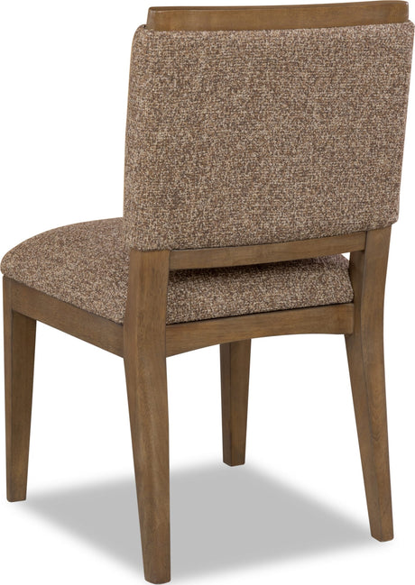 Arden Tavern Brown Upholstered Side Chair (Set of 2) - Ornate Home