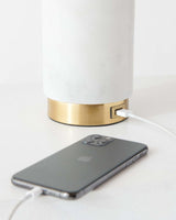 Arden USB Table Lamp - Ornate Home